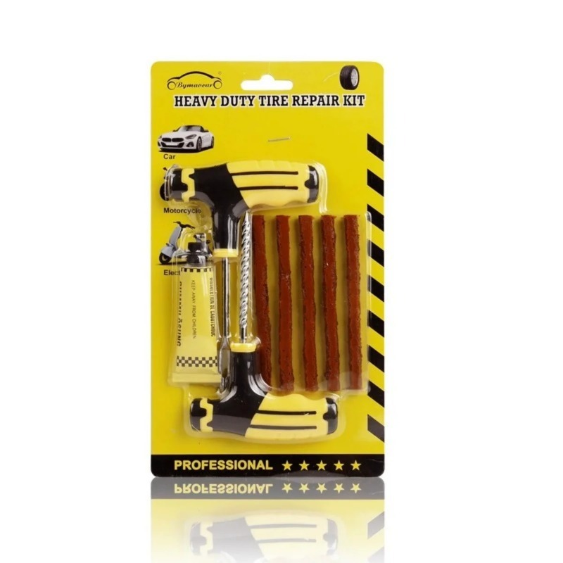 Bicycle Repair Kit - Emergency Tire Repair Kit for Cars,