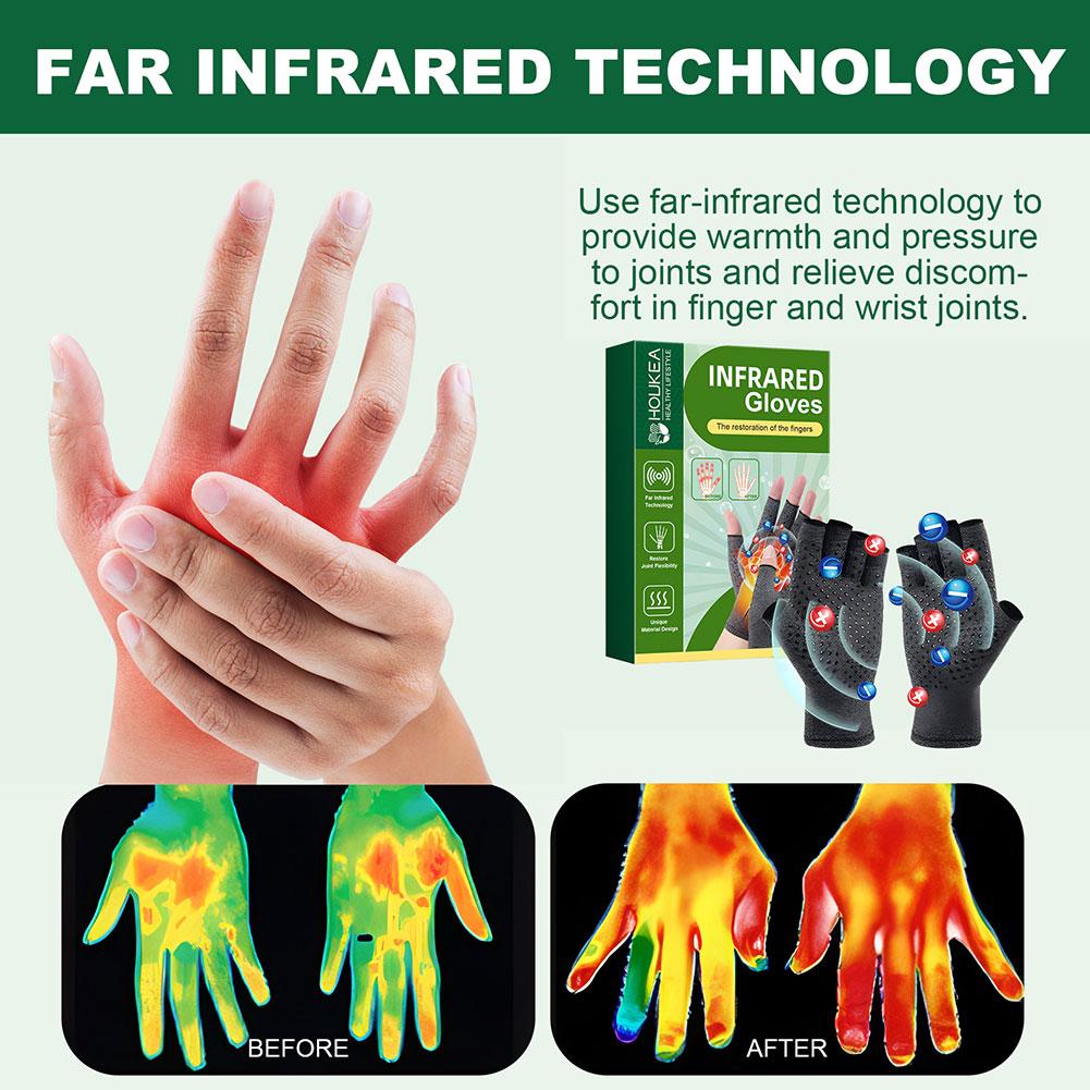 Cycling Gloves - Compression Arthritis Gloves Wrist Support Therapy