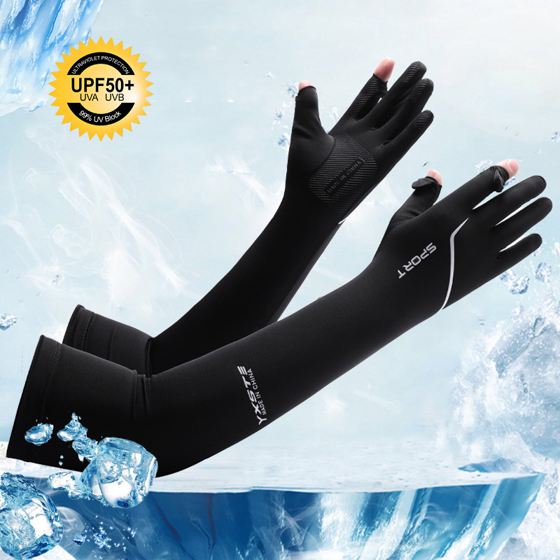 Cycling Gloves - Sun Protection Long Arm Sleeves Men