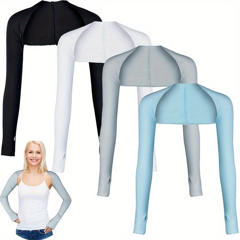 Cycling Gloves - 1pc Ice Silk Arm Sleeve Women