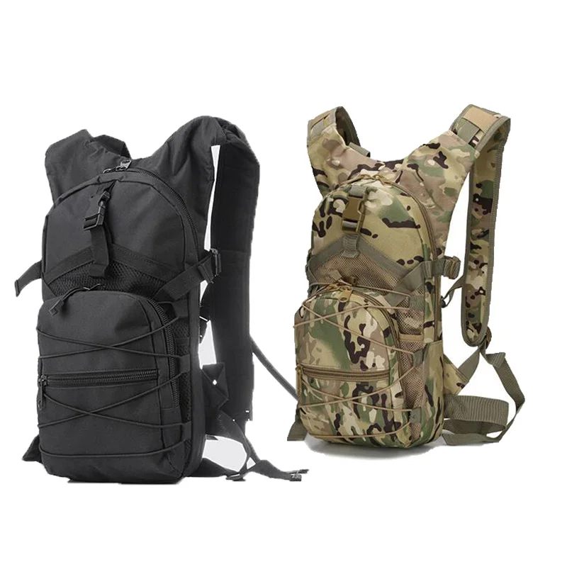 Cycling Gear Travel Bag - 15L Molle Backpack Outdoor Sports Bicycle
