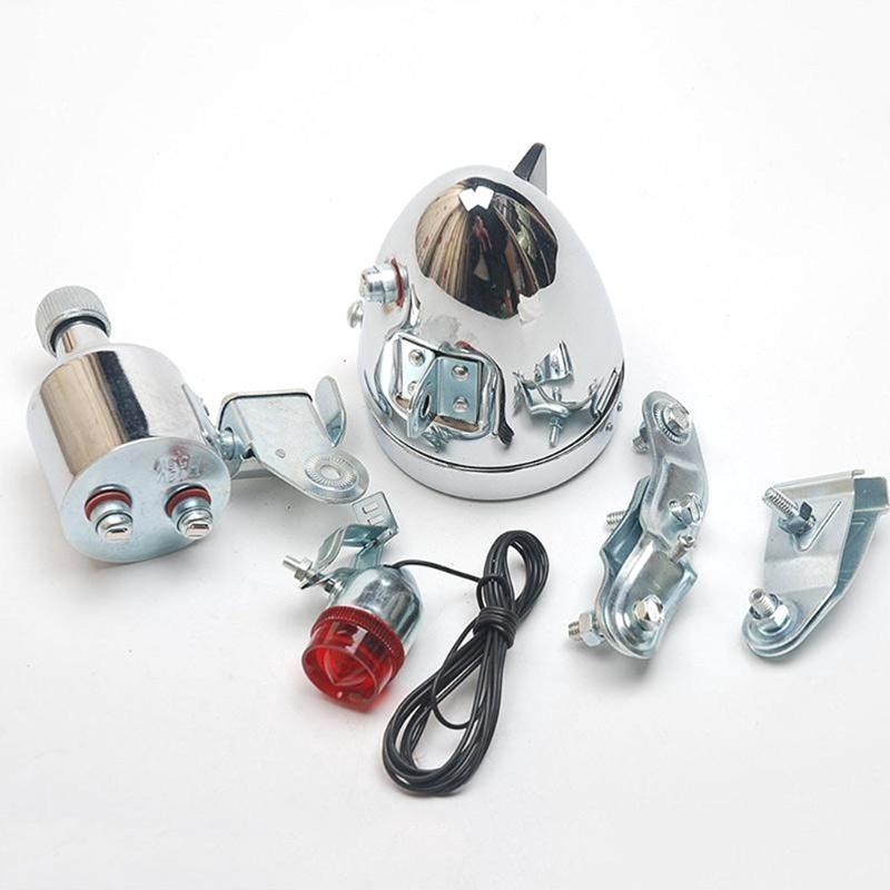 Bike Dynamo Light - 652F 12V 6W Generators Headlight Tail