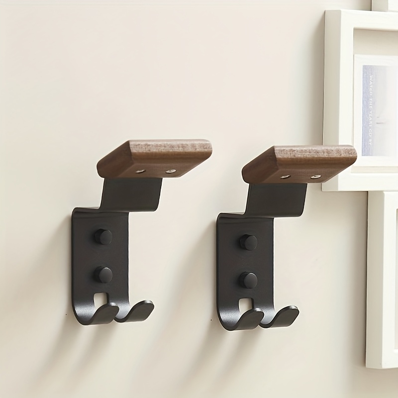 Cycling Gear Wall Storage - Motorcycle Helmet Holder Solid Wood Strong