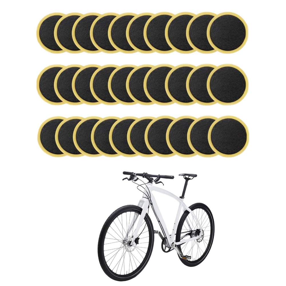 Bicycle Repair Kit - 30/20/10PCS Bicycle Glue-free Tire Patches Tool