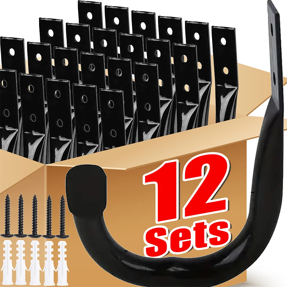 Cycling Gear Wall Storage - Bicycle Wall Mount J Hook Household