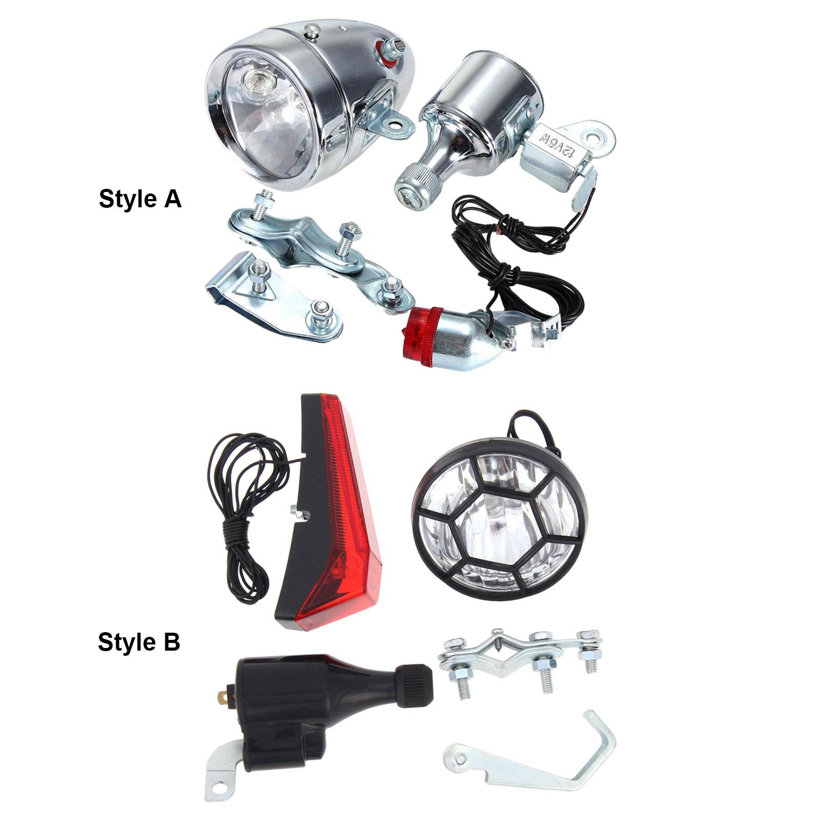 Bike Dynamo Light - Dynamo Bike Light Set Easy Installation
