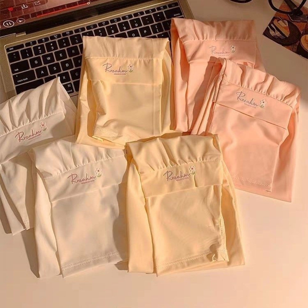 Cycling Gloves - Flower Embroidered Long Ice Silk Sleeves