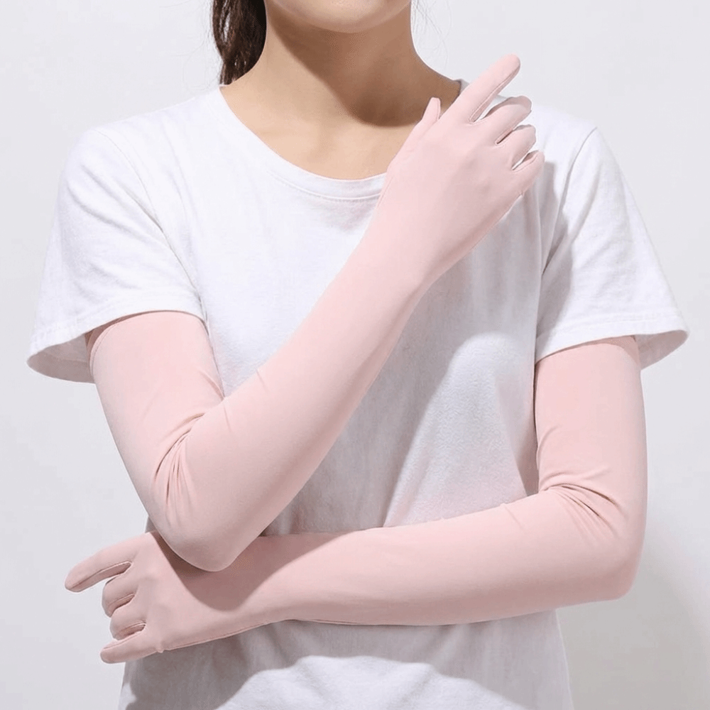 Cycling Gloves - Women's Gloves Solid Color Long Sleeve