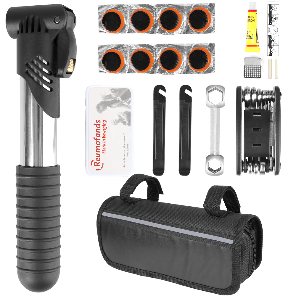 Cycling Gear Travel Bag - Bicycle Repair Kits Bag Tire Patch