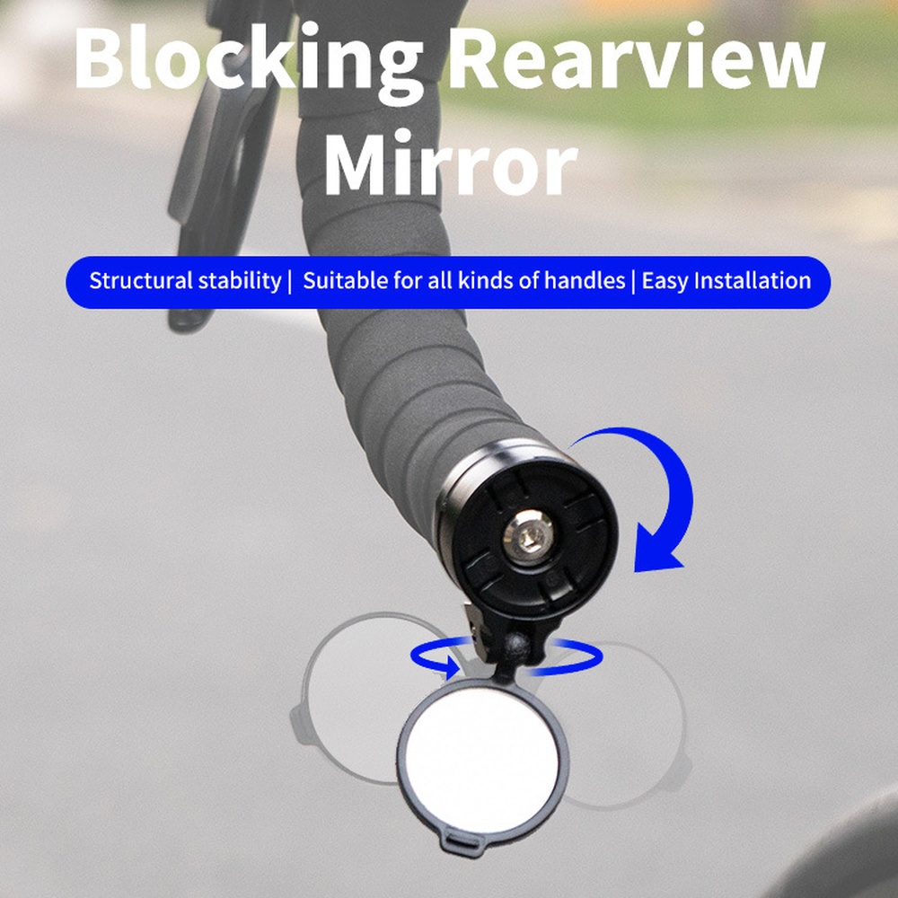 Bicycle Handlebar Mirror HD Ac - Cycling Gear For Commuting ulasan dan harga