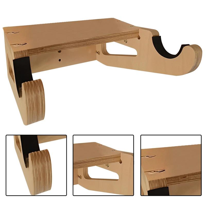 Bike Wall Rack Wooden Bicycle  - Cycling Gear Wall Storage ulasan dan harga