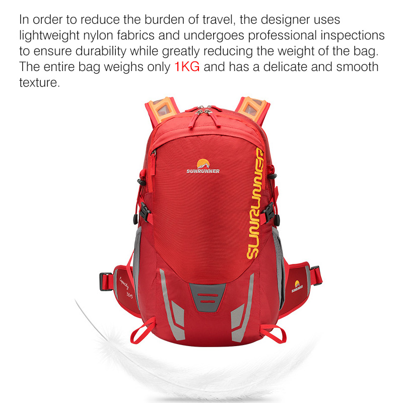 35L Hiking Backpack Bag Large  - Cycling Gear Travel Bag ulasan dan harga
