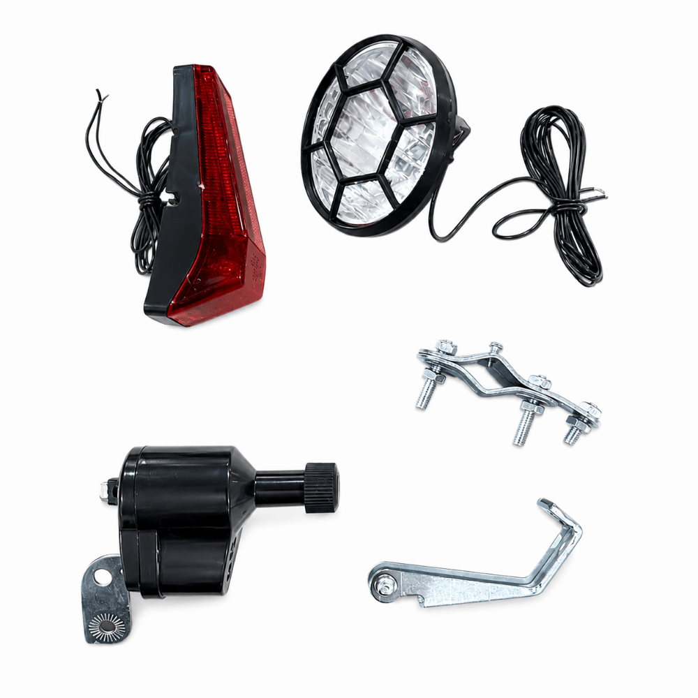 Dynamo Bicycle Lights Set No B - Bike Dynamo Light ulasan dan harga