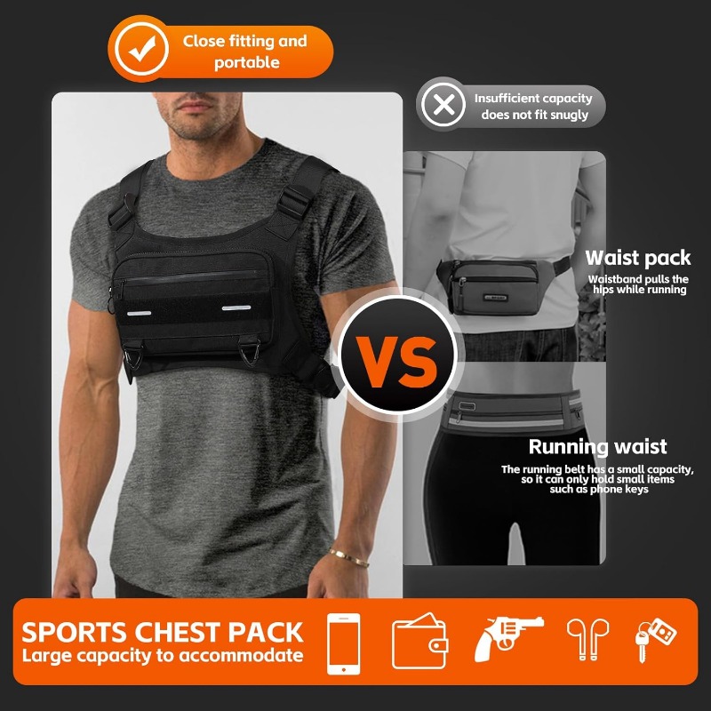 Vest Bag Multifunctional Tacti - Cycling Gear Travel Bag ulasan dan harga