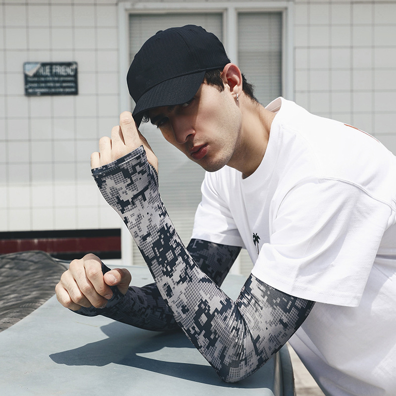 Uv Solar Arm Sleeve Men Summer - Cycling Gloves ulasan dan harga