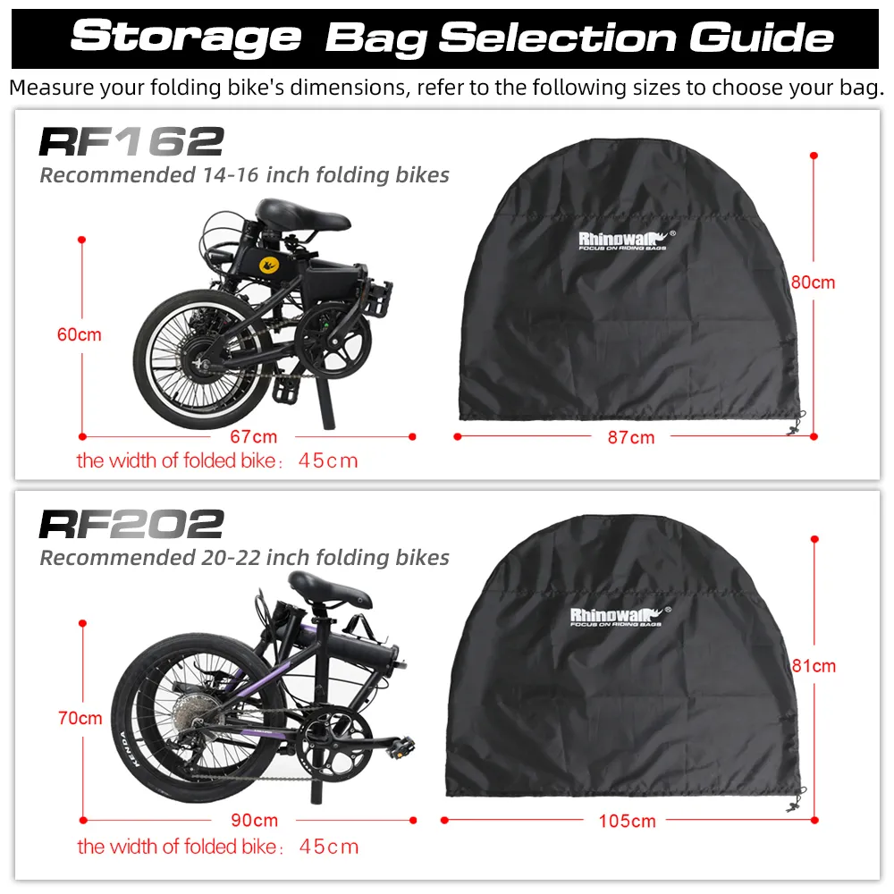 Rhinowalk Folding Bike Storage - Cycling Gear Travel Bag ulasan dan harga