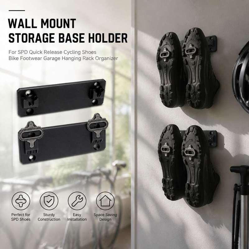 Garage Wall Hanging Mount Base - Cycling Gear Wall Storage ulasan dan harga