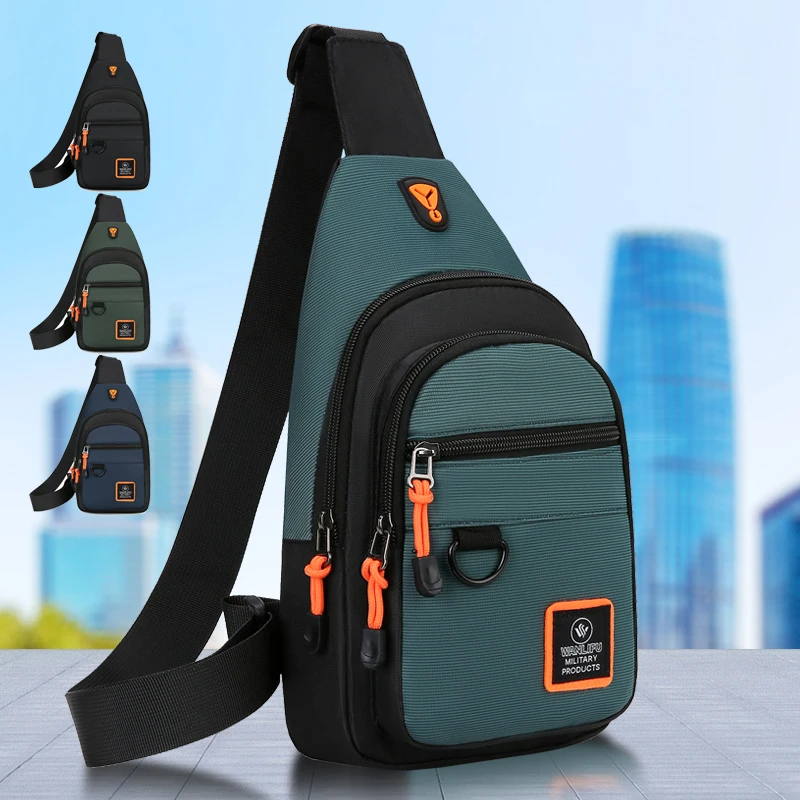 NEW Men's Chest Bag Men's Leis - Cycling Gear Travel Bag ulasan dan harga