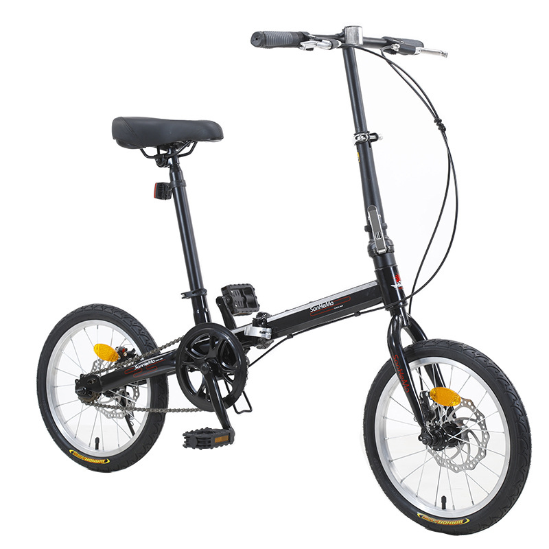 Sanhema 16 Inch Folding Bicycl - Cycling Gear For Commuting ulasan dan harga
