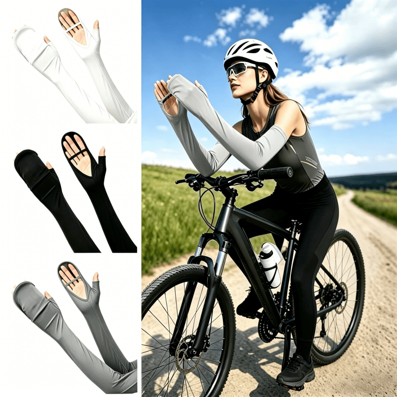 Ice sensitive sun protection g - Cycling Gloves ulasan dan harga