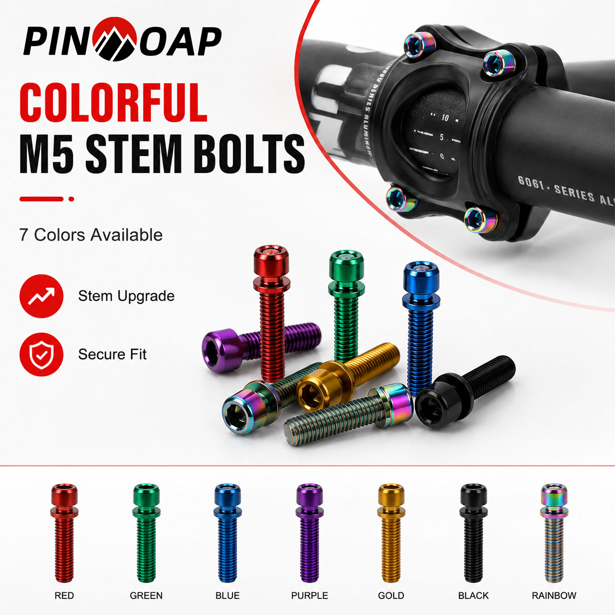PINMOAP 6PCS Bicycle Handlebar - Bicycle Repair Kit ulasan dan harga