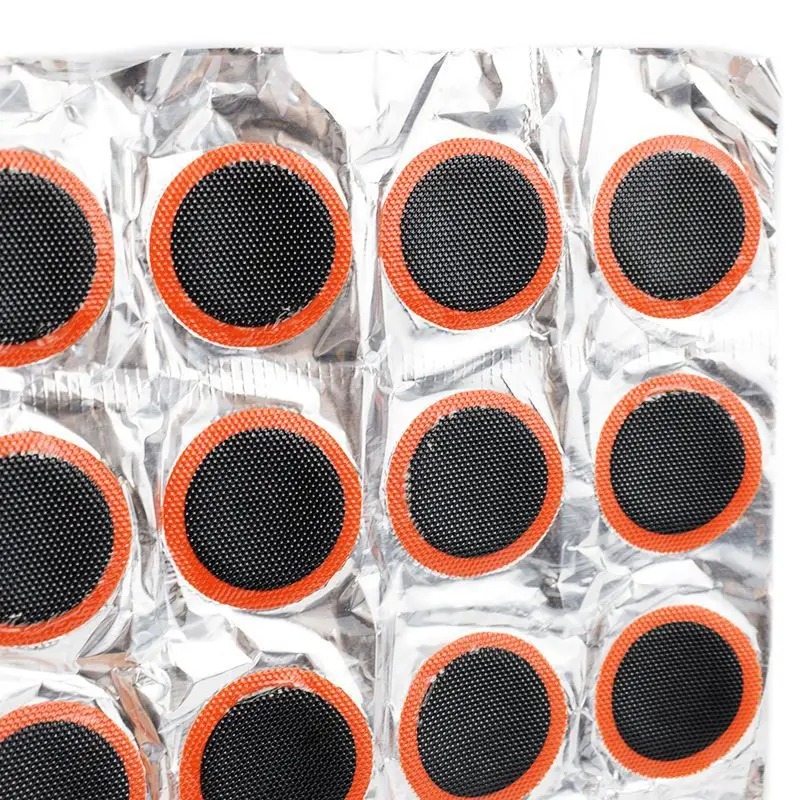 48pcs Rubber Puncture Patches  - Bicycle Repair Kit ulasan dan harga