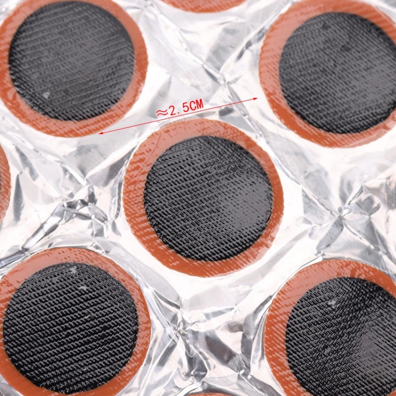 48pcs Rubber Puncture Patches  - Bicycle Repair Kit ulasan dan harga