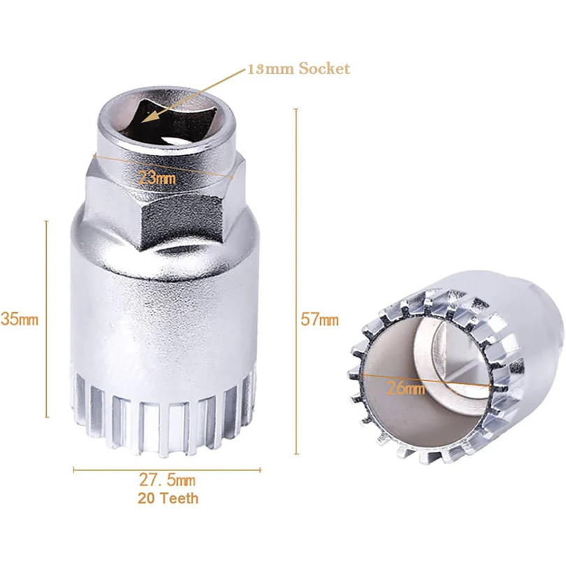 Bike Crank Extractor and Botto - Bicycle Repair Kit ulasan dan harga