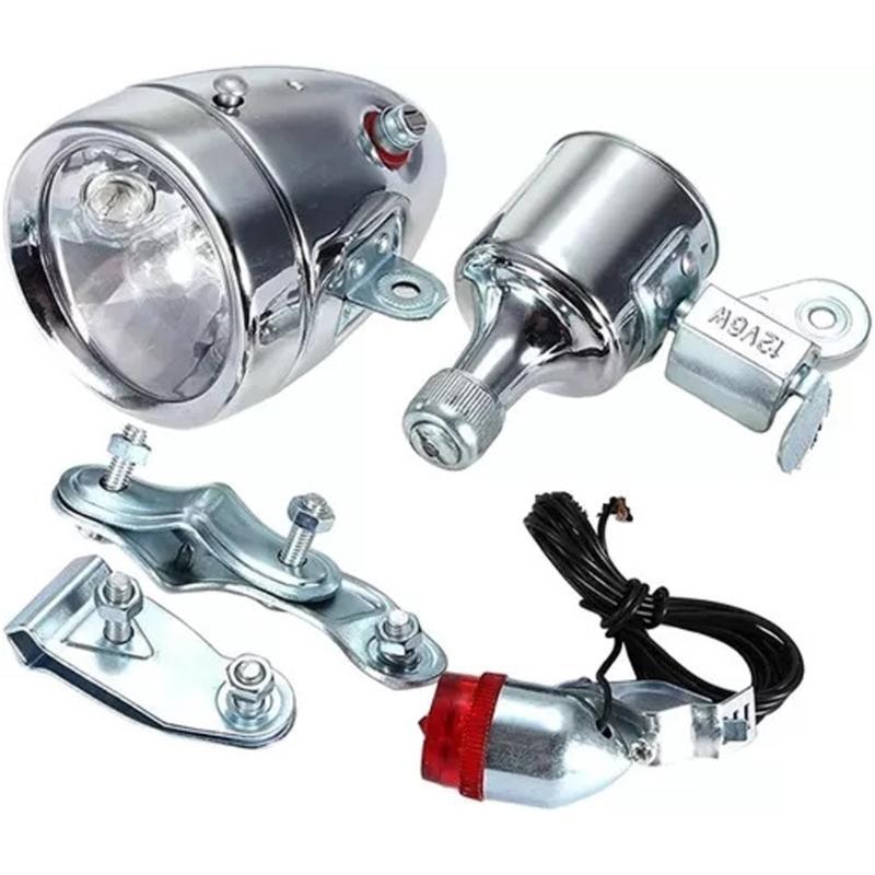 652F 12V 6W Generators Headlig - Bike Dynamo Light ulasan dan harga