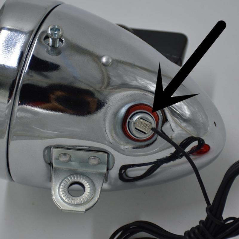 652F 12V 6W Generators Headlig - Bike Dynamo Light ulasan dan harga