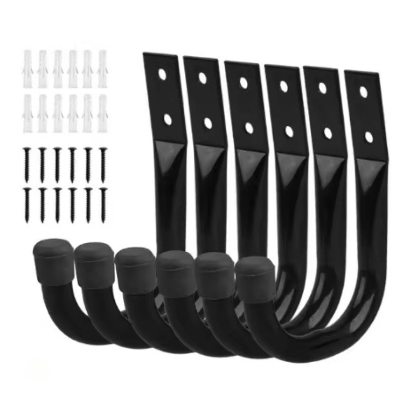 6PCS/Set Bike Wall Mount Hooks - Cycling Gear Wall Storage ulasan dan harga