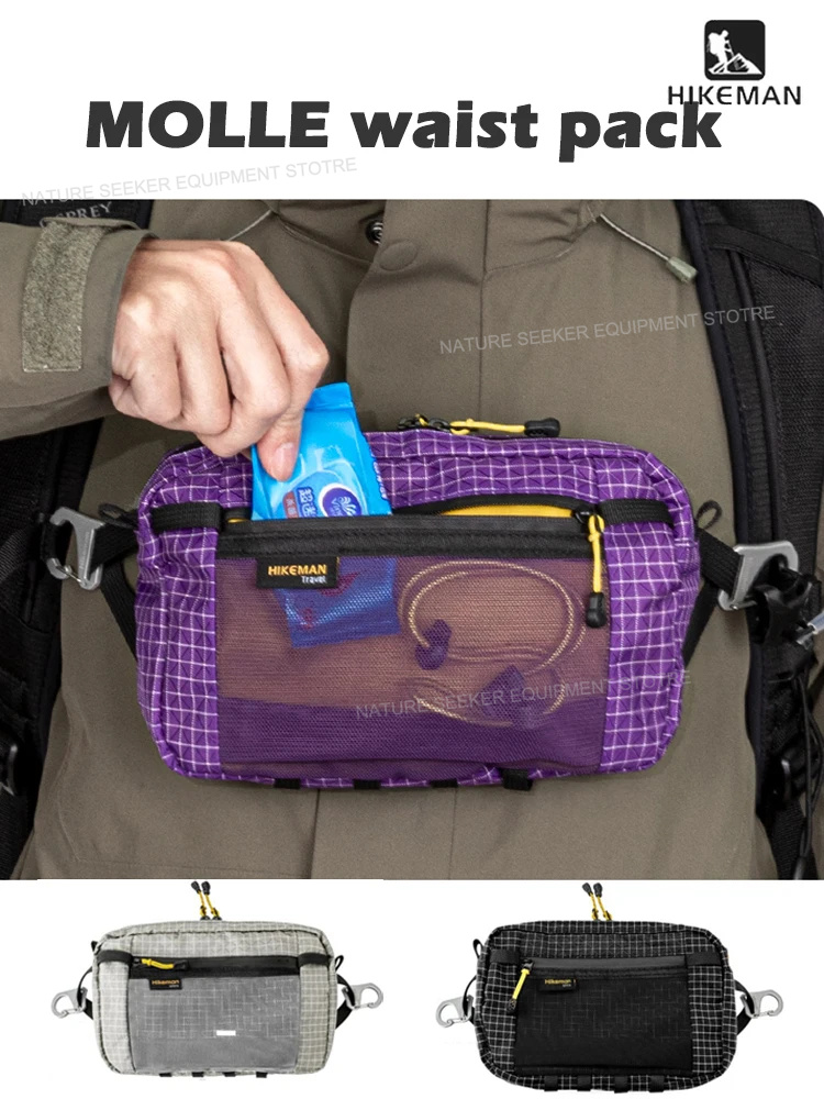 HIKEMAN Tactical Chest Bag UHM - Cycling Gear Duffle ulasan dan harga