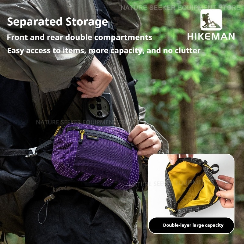 HIKEMAN Tactical Chest Bag UHM - Cycling Gear Duffle ulasan dan harga