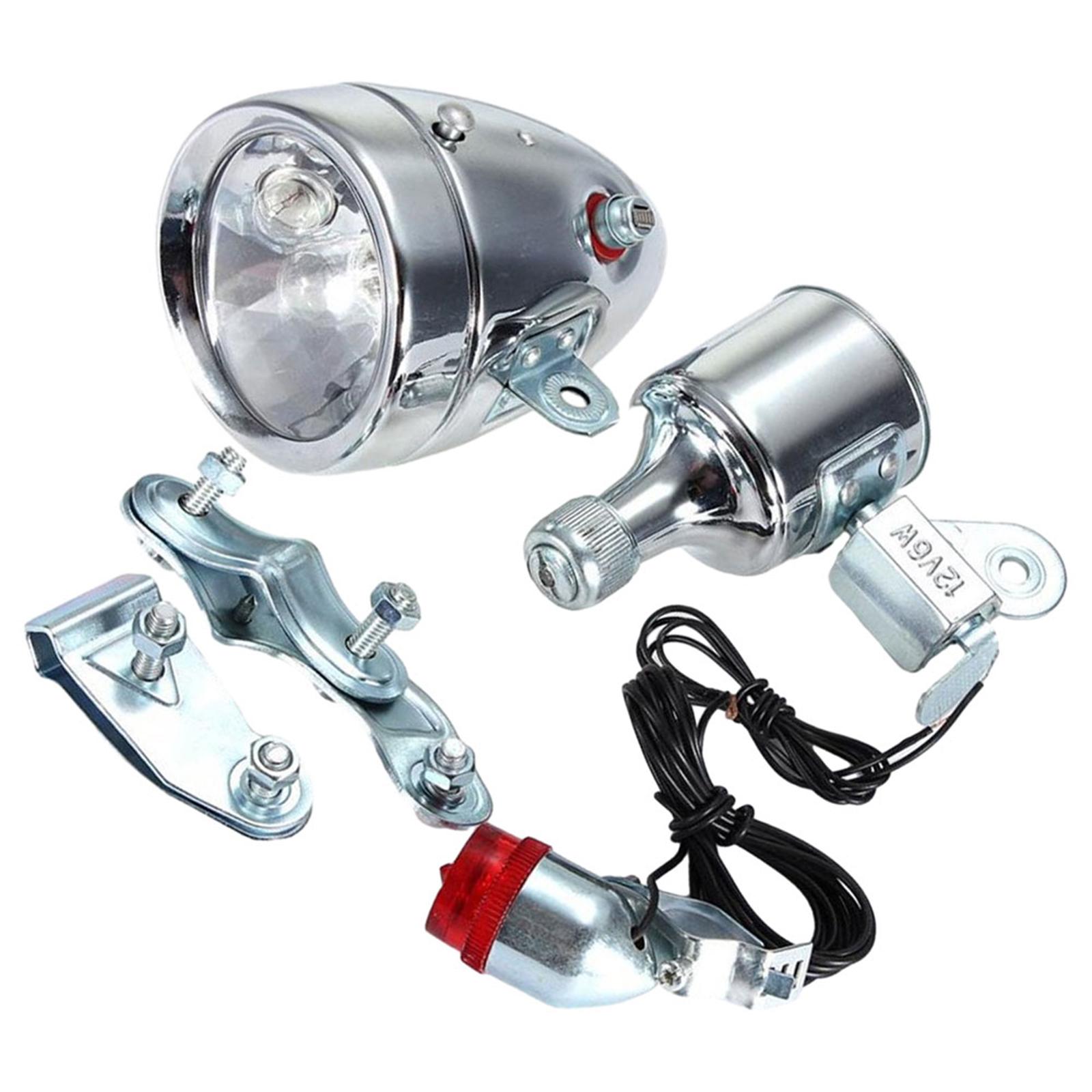 Dynamo Bike Light Set Easy Ins - Bike Dynamo Light ulasan dan harga