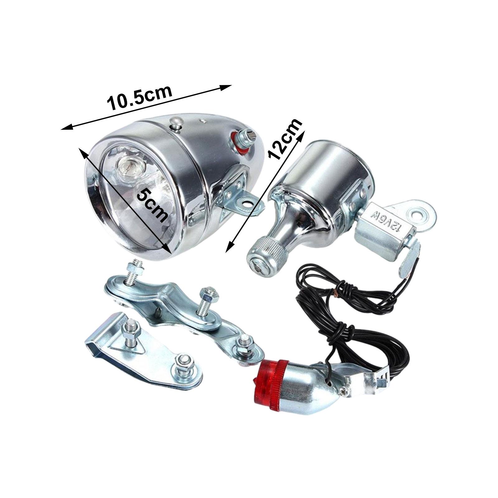 Dynamo Bike Light Set Easy Ins - Bike Dynamo Light ulasan dan harga