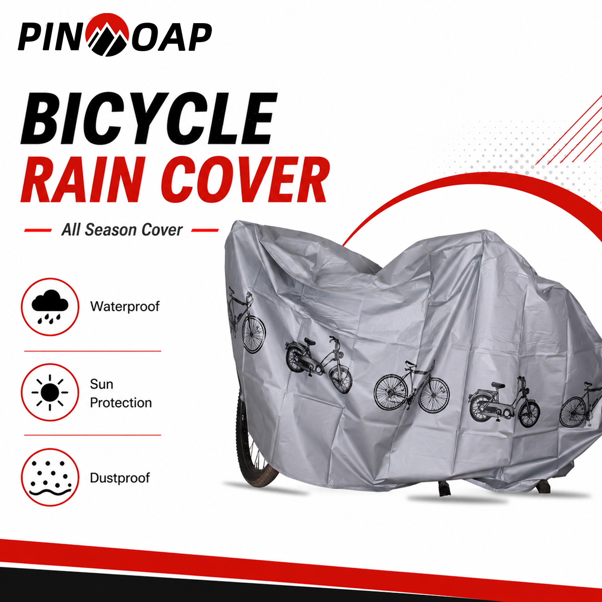 PINMOAP Universal Bicycle Rain - Cycling Gear Travel Bag ulasan dan harga