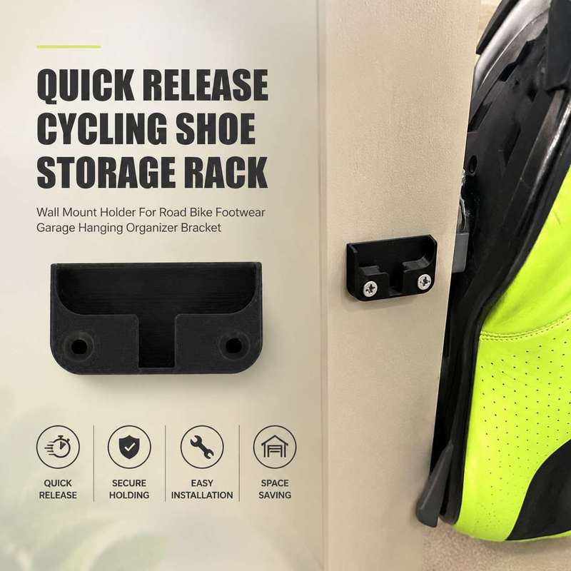 Quick Release Cycling Shoe Sto - Cycling Gear Wall Storage ulasan dan harga