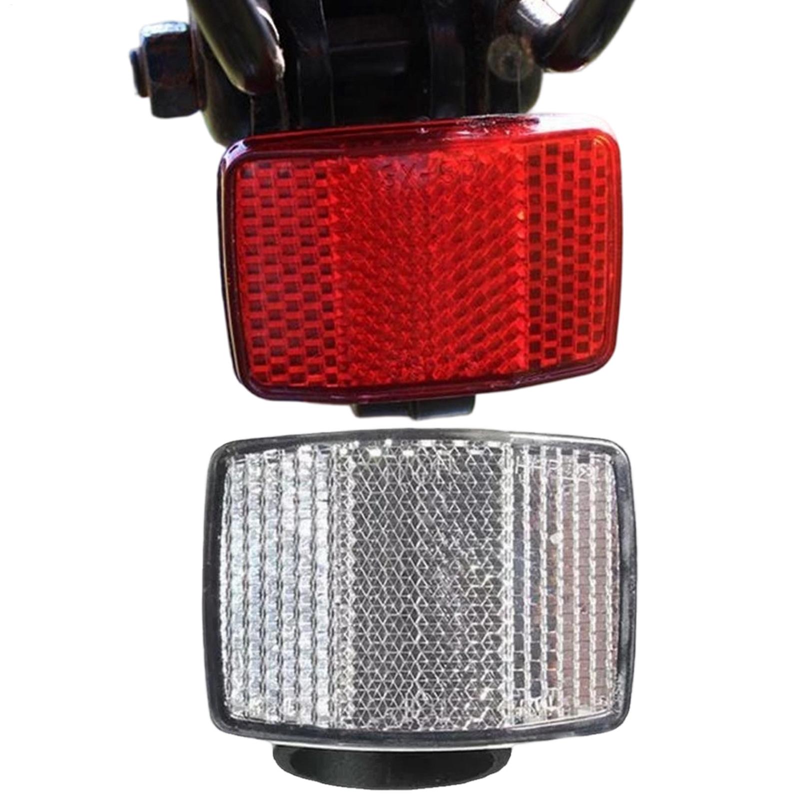 2 Pcs Bike Front Rear Reflecto - Cycling Gear For Commuting ulasan dan harga