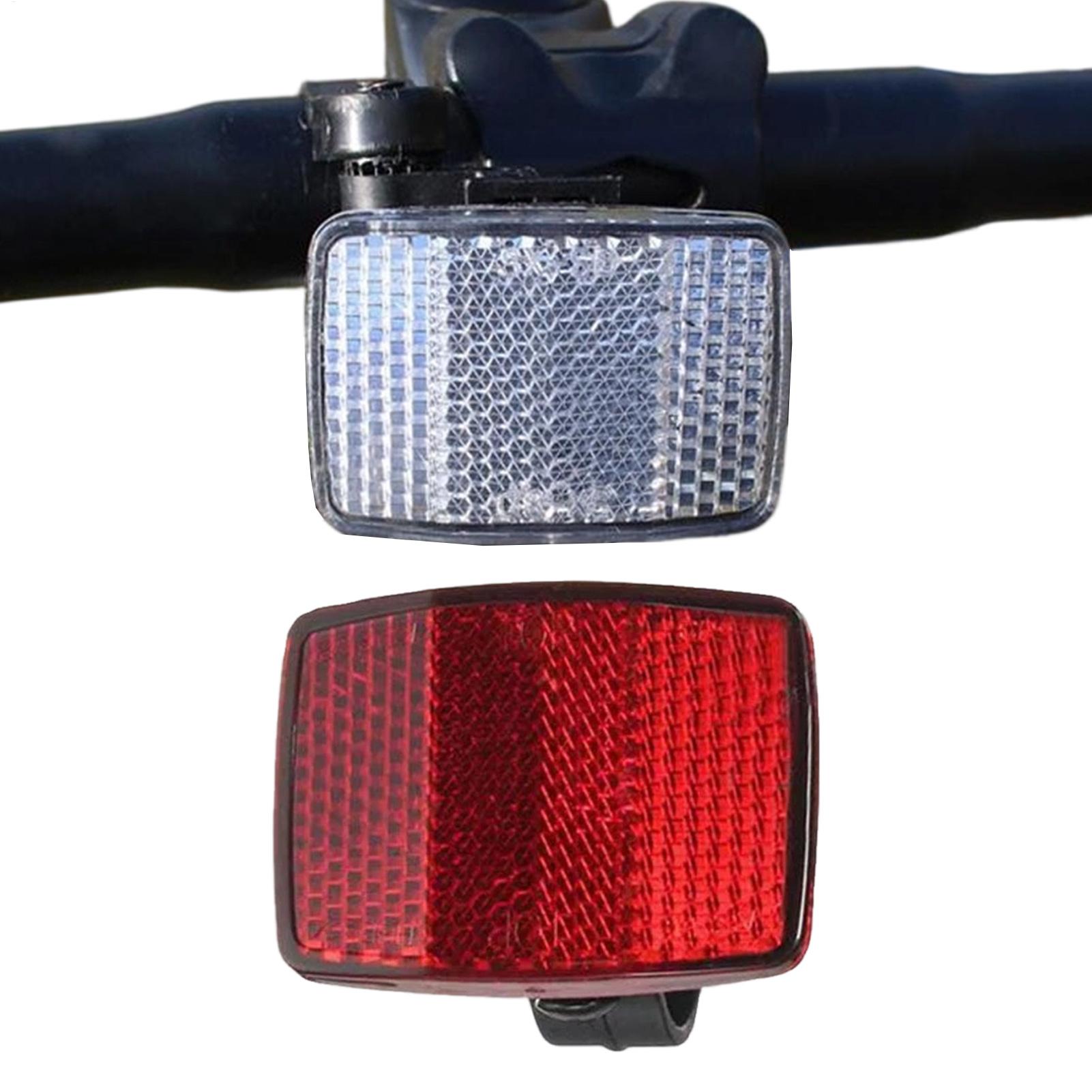 2 Pcs Bike Front Rear Reflecto - Cycling Gear For Commuting ulasan dan harga