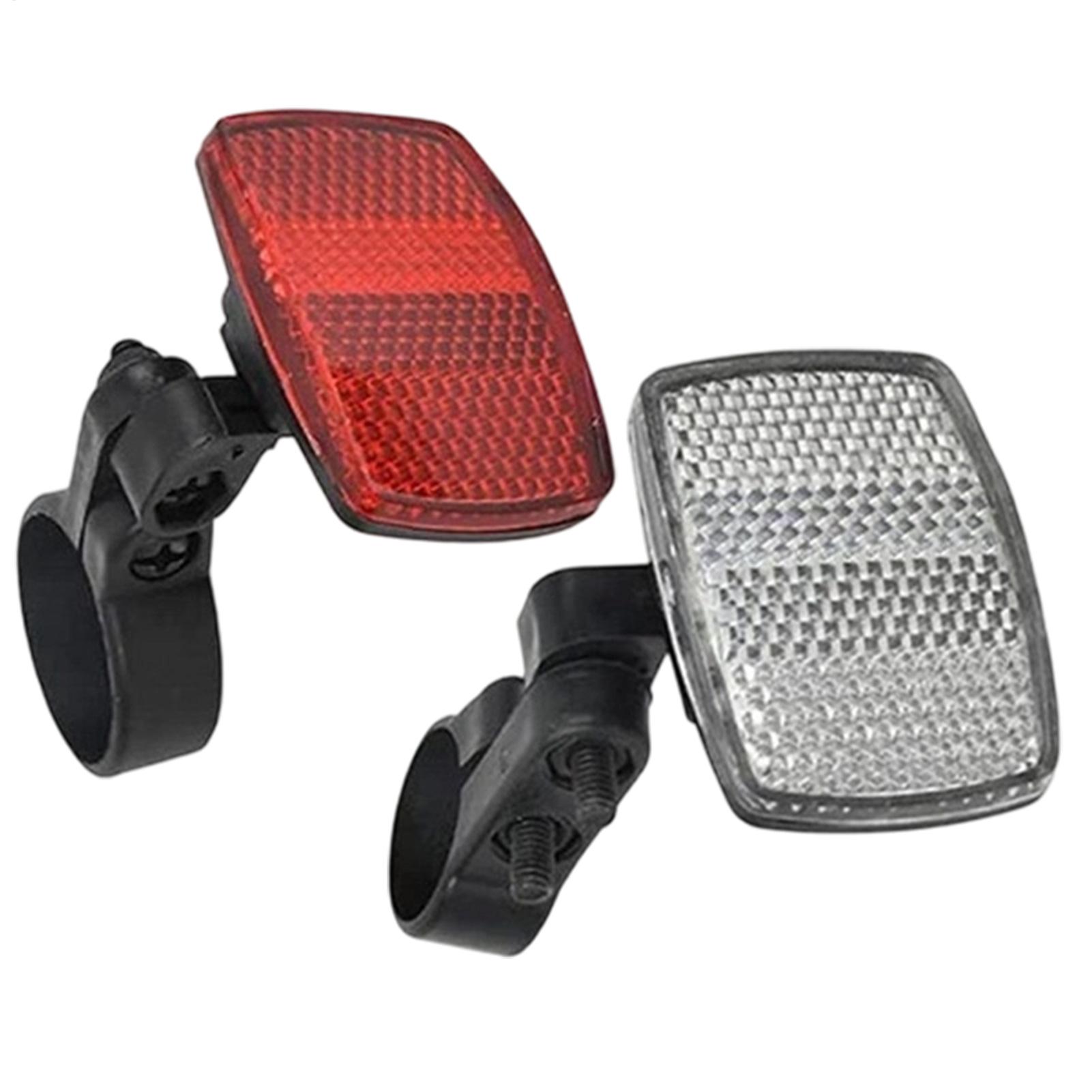 2 Pcs Bike Front Rear Reflecto - Cycling Gear For Commuting ulasan dan harga