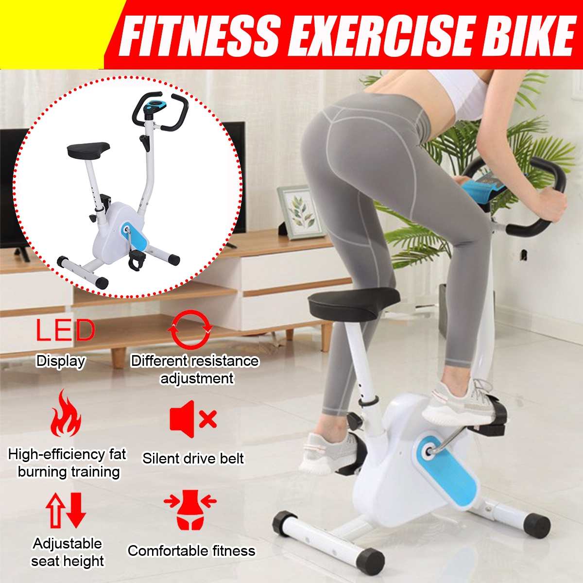 LED Display Cycling Machine Wo - Cycling Gear Indoor ulasan dan harga