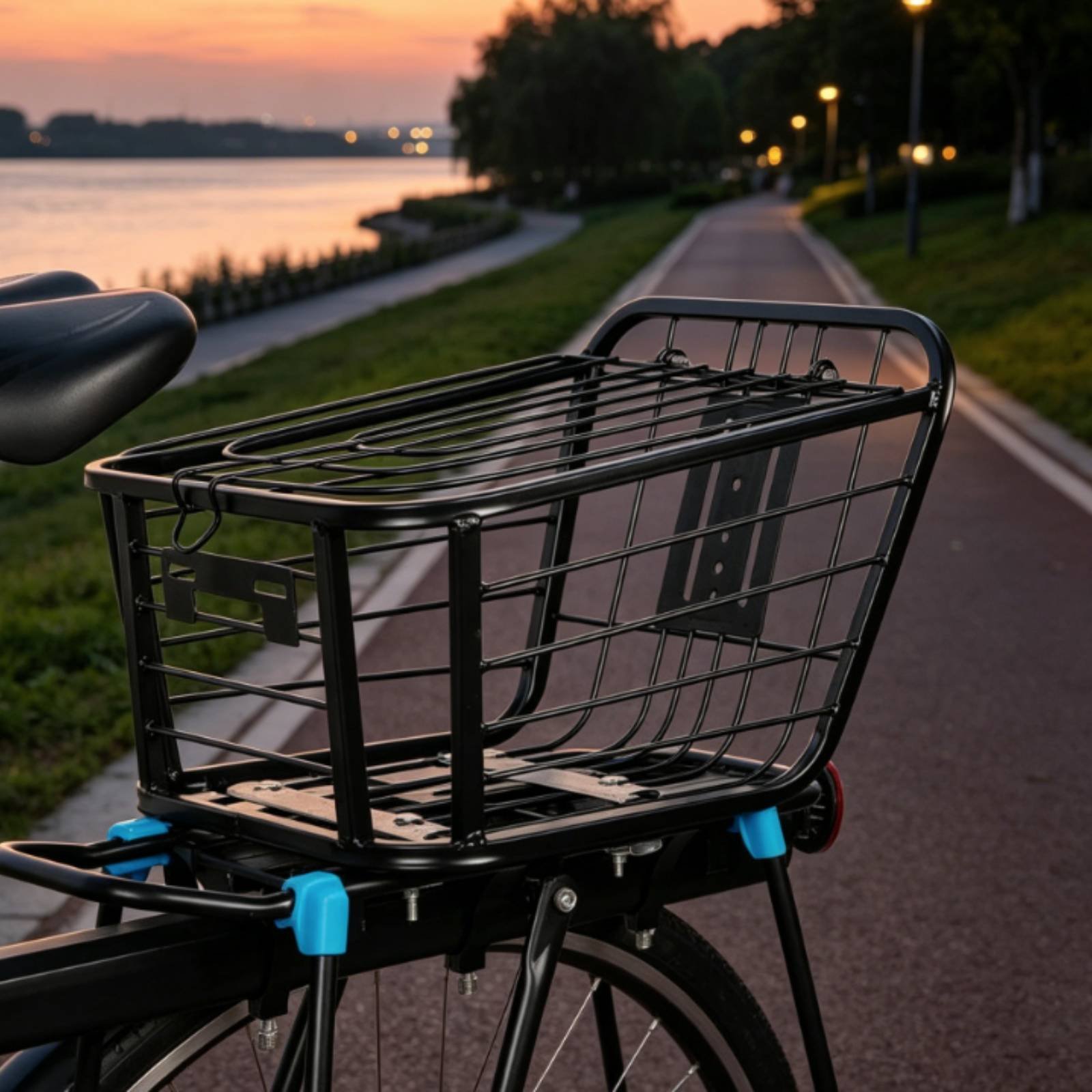 Folding Rear Bike Basket Folda - Cycling Gear Shop ulasan dan harga