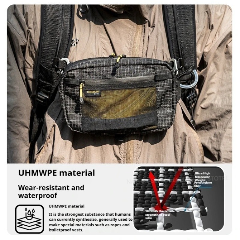 HIKEMAN Tactical Waist Bag UHM - Cycling Gear Duffle ulasan dan harga