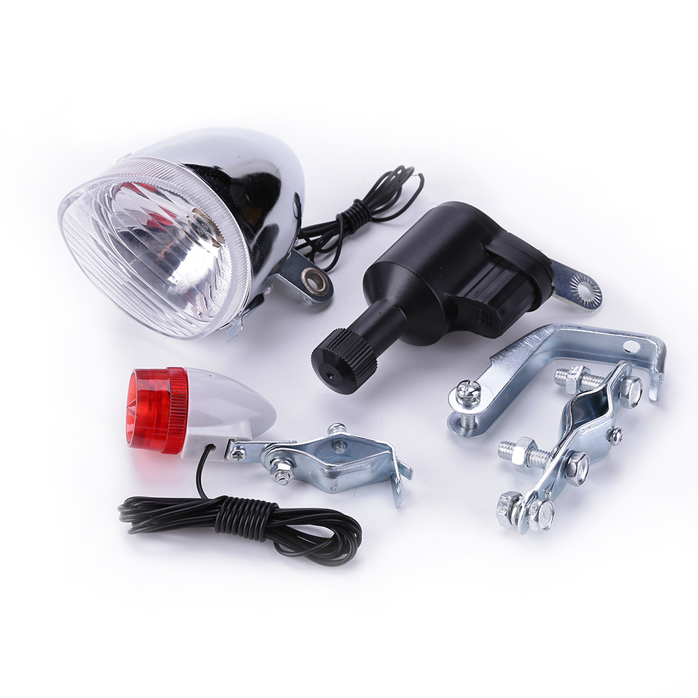 Bike Cycling Dynamo Lights Set - Bike Dynamo Light ulasan dan harga