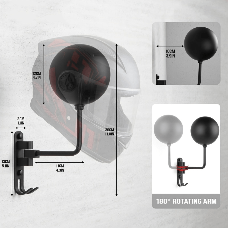 180° Swivel Wall Mount Bike He - Cycling Gear Wall Storage ulasan dan harga