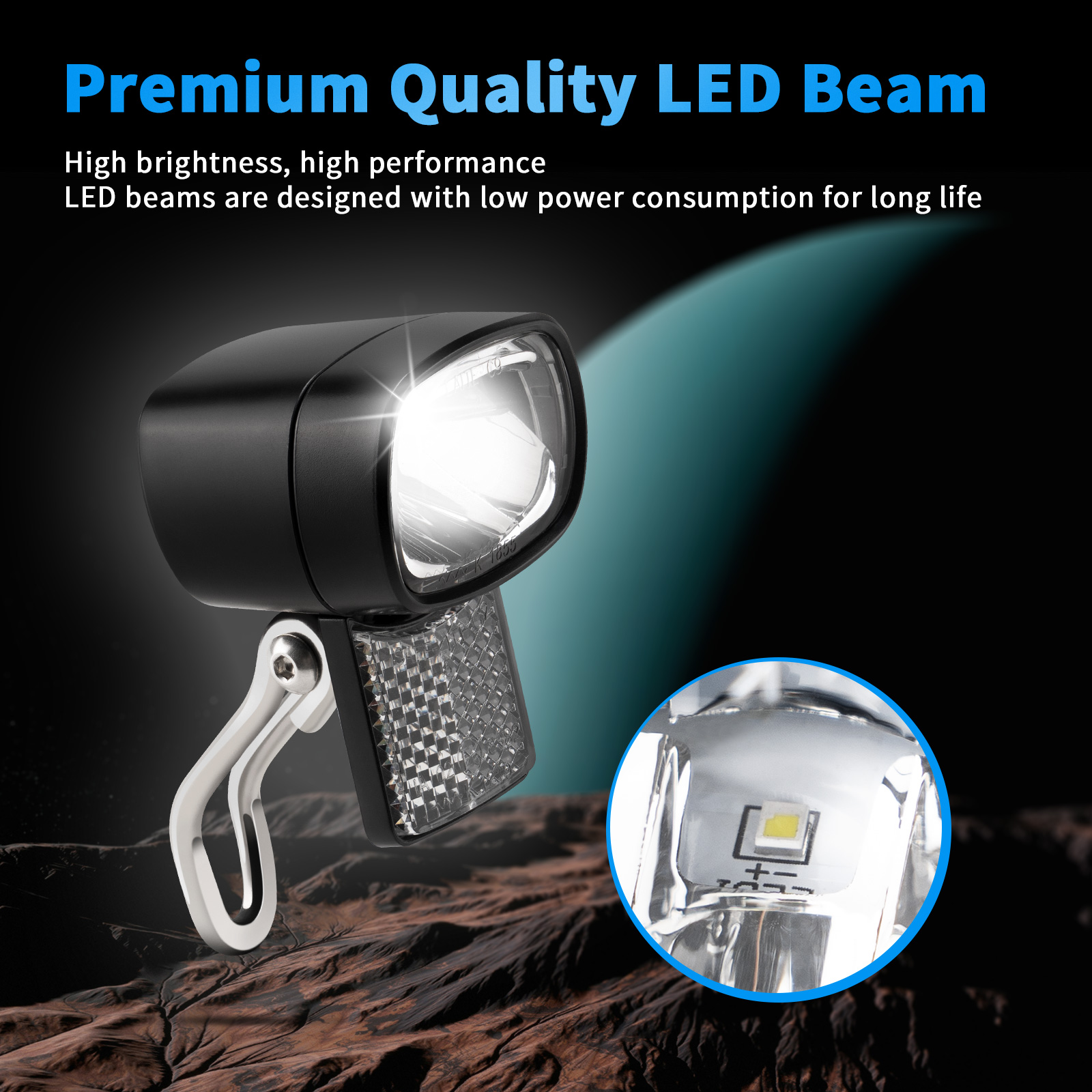 E-Bike Dynamo Headlight Front  - Bike Dynamo Light ulasan dan harga