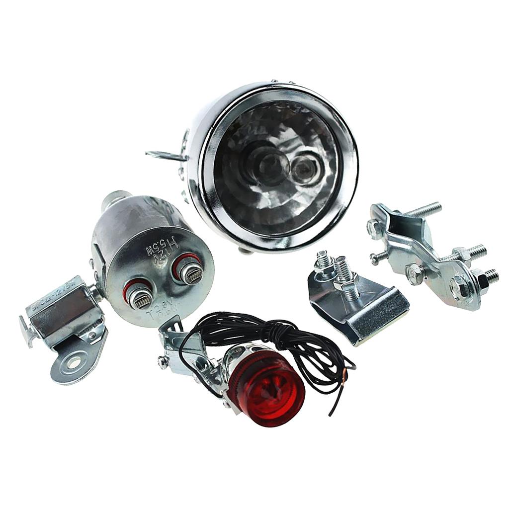 Motorized Bike 12V Dynamo Head - Bike Dynamo Light ulasan dan harga