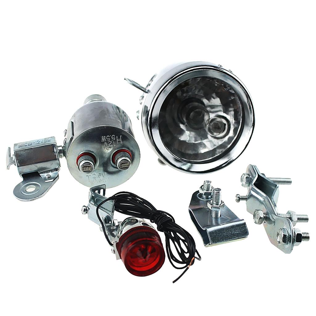 Motorized Bike 12V Dynamo Head - Bike Dynamo Light ulasan dan harga