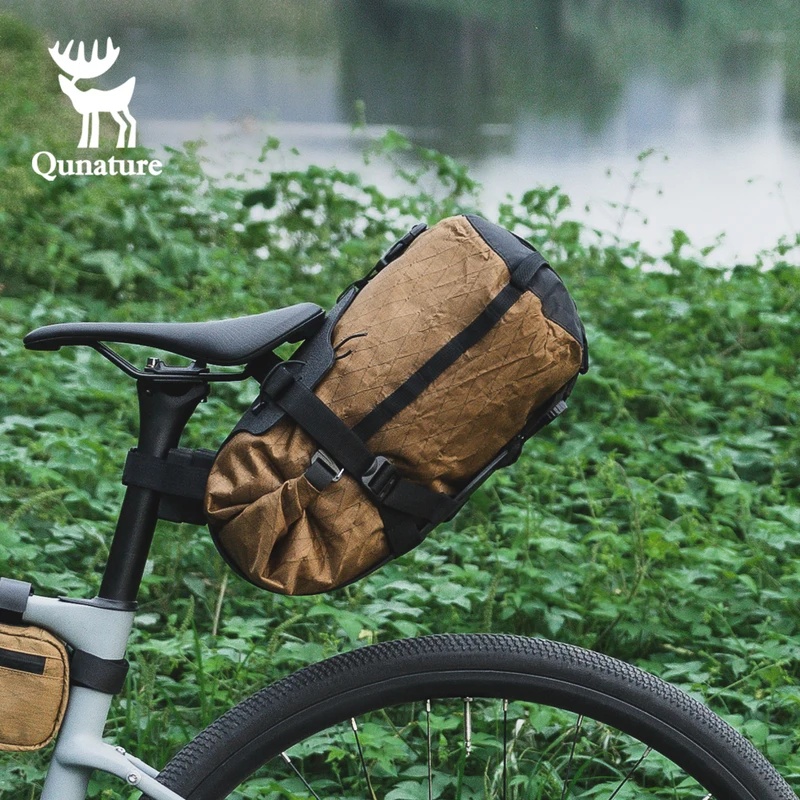 Qunature 6/12L Exhaust Bikepac - Cycling Gear Duffle ulasan dan harga