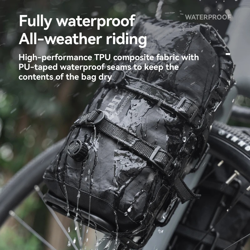 Qunature 6/12L Exhaust Bikepac - Cycling Gear Duffle ulasan dan harga